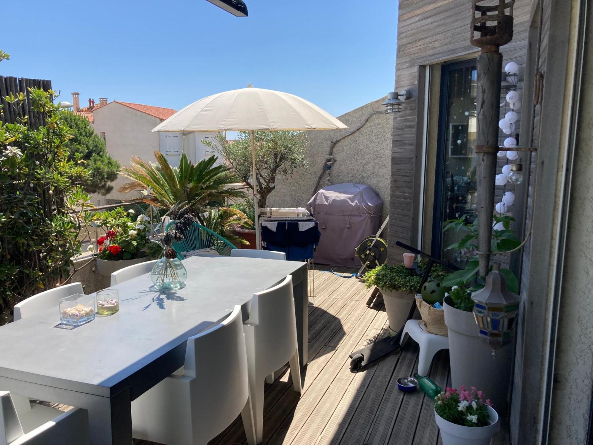 Duplex 105 M2 Vue Mer, Terrasse 30M2 Mauguio Zewnętrze zdjęcie